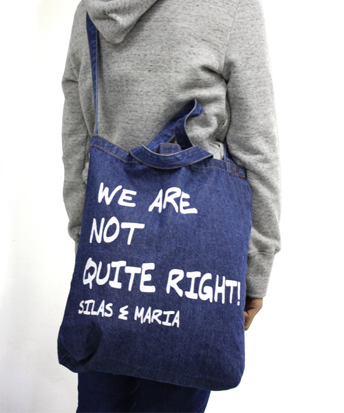 SILAS（サイラス）の「DOUBLE STYLE DENIM BAG（ショルダーバッグ・レディース・インディゴブルー・ONE SIZE）」の3枚目の写真