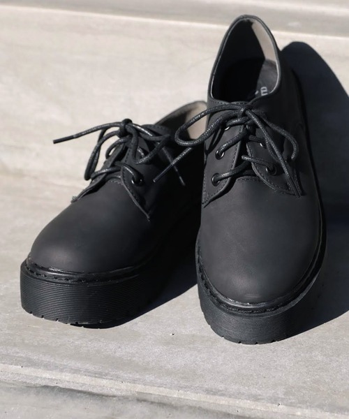 antiqua（アンティカ）の「厚底シューズ（その他シューズ・レディース・ブラック・LL/S/M/L）」の2枚目の写真