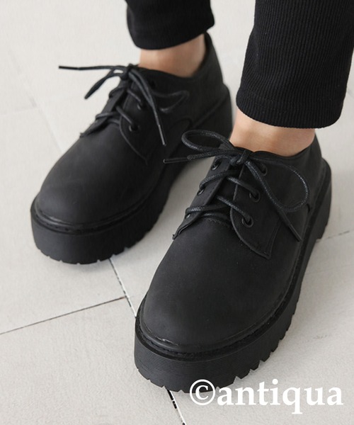 antiqua（アンティカ）の「厚底シューズ（その他シューズ・レディース・ブラック・LL/S/M/L）」の20枚目の写真