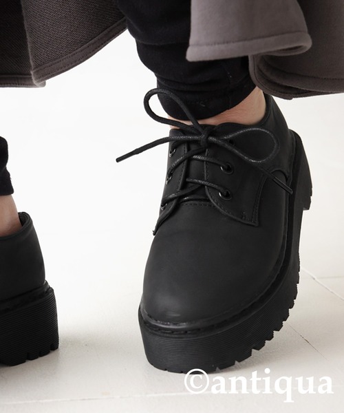 antiqua（アンティカ）の「厚底シューズ（その他シューズ・レディース・ブラック・LL/S/M/L）」の8枚目の写真