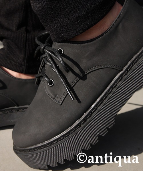 antiqua（アンティカ）の「厚底シューズ（その他シューズ・レディース・ブラック・LL/S/M/L）」の13枚目の写真
