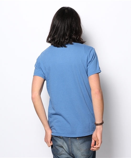 CIAOPANIC(チャオパニック)の「【SAVE KHAKI】VネックTEE(Tシャツ/カットソー・メンズ・グレー/アクア/ライトブルー/パープル/ホワイト・SMALL/MEDIUM)」の8枚目の写真