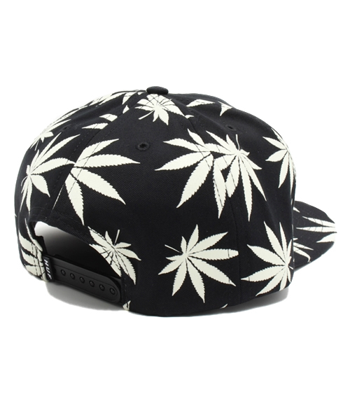 BEAMS（ビームス）の「HUF / GLOW IN THE DARK PLANTLIFE SNAPBACK（キャップ・メンズ・ブラック・ONE SIZE）」の6枚目の写真