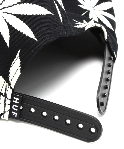 BEAMS（ビームス）の「HUF / GLOW IN THE DARK PLANTLIFE SNAPBACK（キャップ・メンズ・ブラック・ONE SIZE）」の8枚目の写真