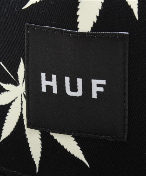 BEAMS（ビームス）の「HUF / GLOW IN THE DARK PLANTLIFE SNAPBACK（キャップ・メンズ・ブラック・ONE SIZE）」の3枚目の写真