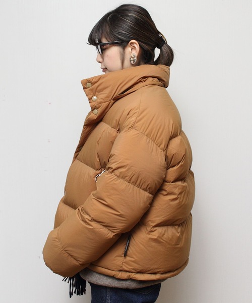 Ｇymphlex ダウン ロング キャメル L 3way？ Gymphlex ジムフレックス NYLON DOWN SHORT JACKET｜BORN FREE