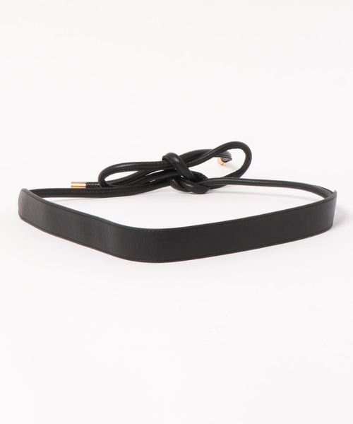 DouDou（ドゥドゥ）の「紐ベルト（ベルト・レディース・ブラック/ベージュ/ブラウン・FREE）」の4枚目の写真