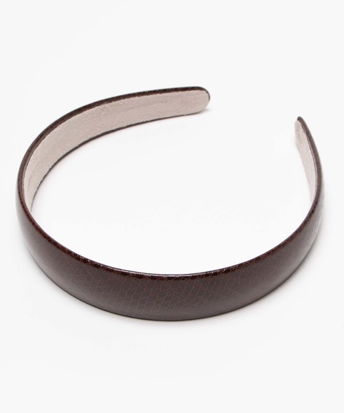 WEGO（ウィゴー）の「WEGO/パイソンカチューシャ（カチューシャ・レディース・ブラウン/ブラック/パープル・FREE）」の7枚目の写真