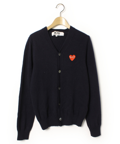 アジテーション しばしば 体細胞 コムデギャルソン プレイ カーディガン Furuya Shika Jp