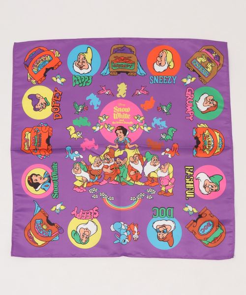 Disney Nostalgica 白雪姫 シンデレラ マーメイド マルチクロス S バンダナ スカーフ Nostalgica ノスタルジカ のファッション通販 Zozotown