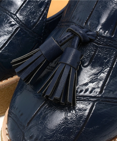 CIAOPANIC TYPY(チャオパニックティピー)の「厚底タッセルシューズ(パンプス・レディース・ネイビー/グレー/ホワイト・36/37/38)」の8枚目の写真