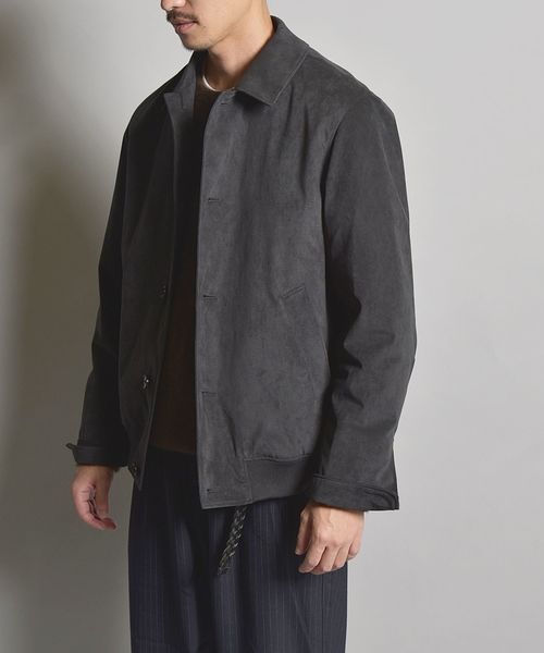 SHIPS（シップス）の「SC: ultrasuede(R) ショート ブルゾン（ブルゾン 