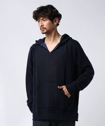 v::room�i���B���[���j�́u�yV::ROOM�z�u�C���[��/ TENCEL MINI FLEECE - L/S SLIT HOODY�i�p�[�J�[�j�v