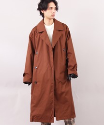 ８(eight) | ビッグ トレンチコート ツイル ロング アウター(トレンチコート)
