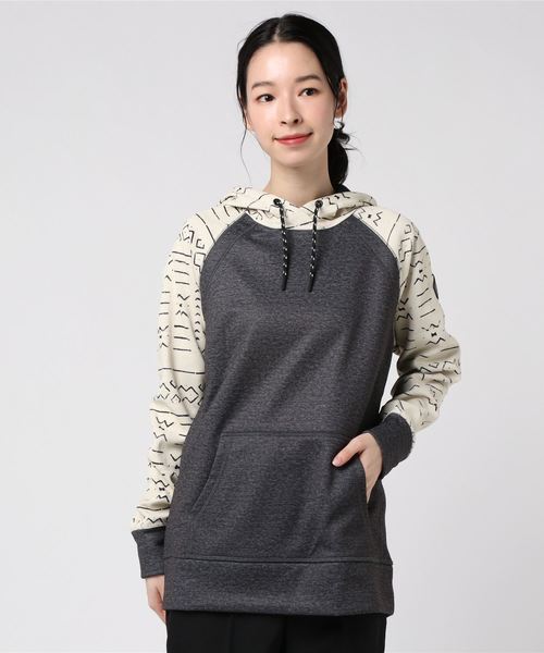 BURTON(バートン)の「<撥水> CROWN ボンデッド プルオーバー スウェット トレーナー(パーカー・レディース・グレー/ベージュ/マルチ/その他/オリーブ/ブルー・S/M/XS)」の5枚目の写真