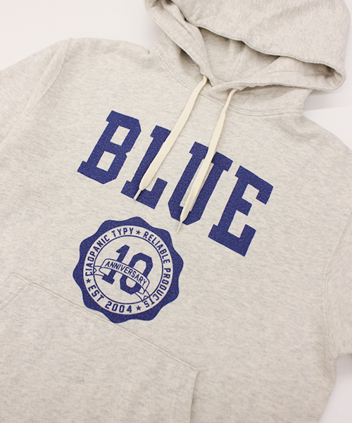 CIAOPANIC TYPY（チャオパニックティピー）の「Champion別注 プルパーカ【MEN】（パーカー・メンズ・ホワイト/グレー/ネイビー/ワインレッド・LARGE/MEDIUM）」の18枚目の写真