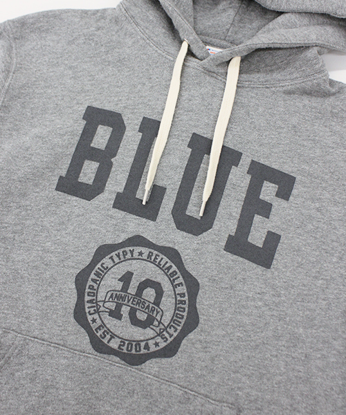 CIAOPANIC TYPY（チャオパニックティピー）の「Champion別注 プルパーカ【MEN】（パーカー・メンズ・ホワイト/グレー/ネイビー/ワインレッド・LARGE/MEDIUM）」の10枚目の写真