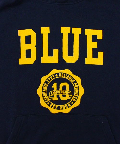 CIAOPANIC TYPY（チャオパニックティピー）の「Champion別注 プルパーカ【MEN】（パーカー・メンズ・ホワイト/グレー/ネイビー/ワインレッド・LARGE/MEDIUM）」の14枚目の写真