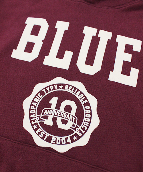 CIAOPANIC TYPY（チャオパニックティピー）の「Champion別注 プルパーカ【MEN】（パーカー・メンズ・ホワイト/グレー/ネイビー/ワインレッド・LARGE/MEDIUM）」の15枚目の写真