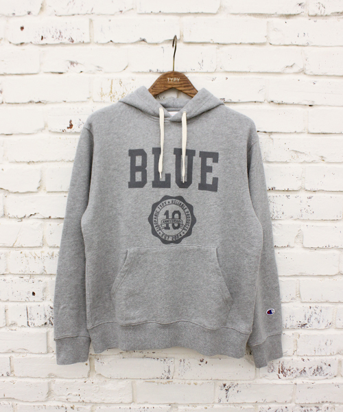 CIAOPANIC TYPY（チャオパニックティピー）の「Champion別注 プルパーカ【MEN】（パーカー・メンズ・ホワイト/グレー/ネイビー/ワインレッド・LARGE/MEDIUM）」の20枚目の写真