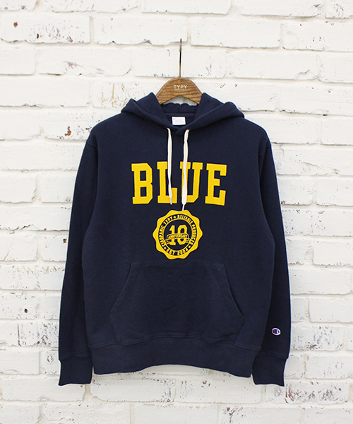 CIAOPANIC TYPY（チャオパニックティピー）の「Champion別注 プルパーカ【MEN】（パーカー・メンズ・ホワイト/グレー/ネイビー/ワインレッド・LARGE/MEDIUM）」の21枚目の写真