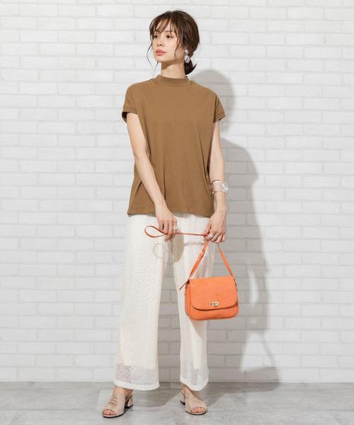 coen（コーエン）の「レースパンツ（その他パンツ・レディース・ブラウン/オフホワイト・LARGE/MEDIUM）」の16枚目の写真