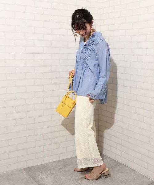 coen（コーエン）の「レースパンツ（その他パンツ・レディース・ブラウン/オフホワイト・LARGE/MEDIUM）」の12枚目の写真