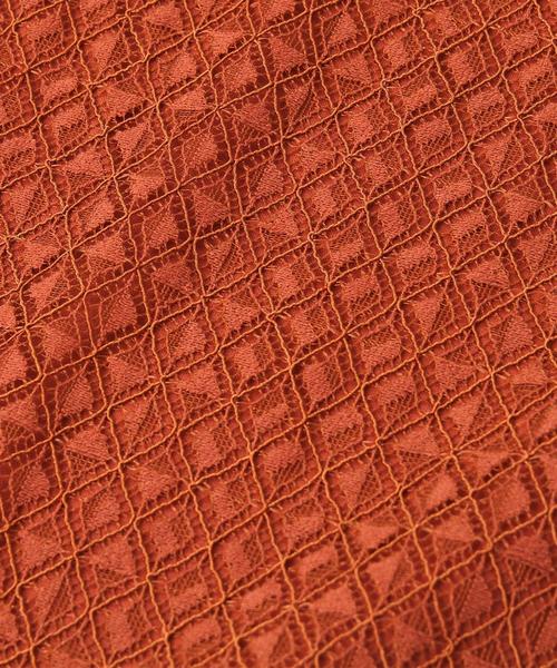 coen（コーエン）の「レースパンツ（その他パンツ・レディース・ブラウン/オフホワイト・LARGE/MEDIUM）」の3枚目の写真