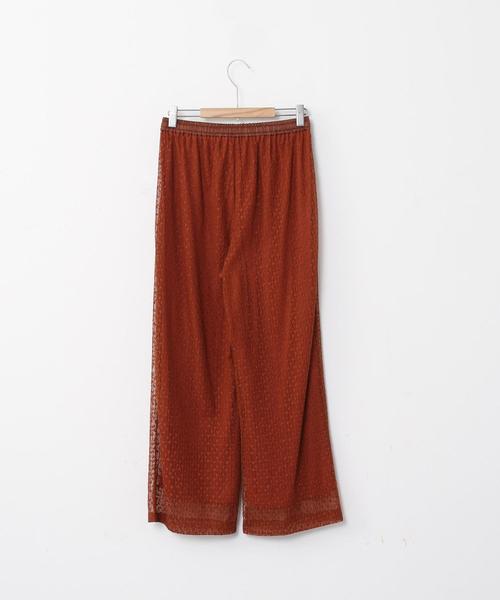 coen（コーエン）の「レースパンツ（その他パンツ・レディース・ブラウン/オフホワイト・LARGE/MEDIUM）」の20枚目の写真