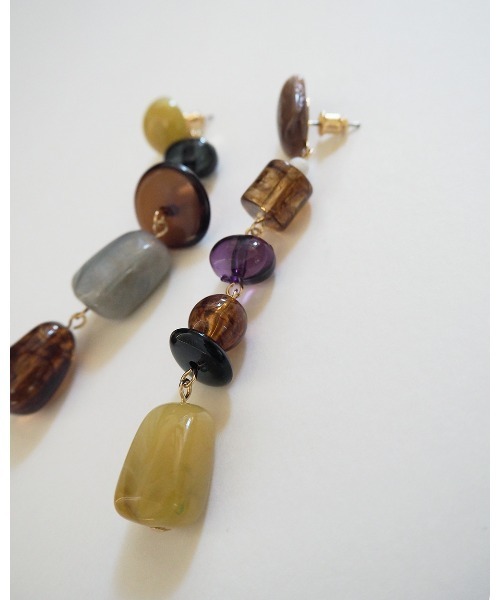 TODAYFUL（トゥデイフル）の「ミックスストーンピアス（ピアス（両耳用）・レディース・マルチ・FREE）」の5枚目の写真