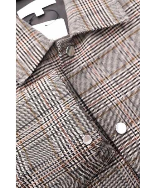 ブランド古着】グレンチェックコーチジャケット（ブルゾン