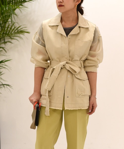 Eimee Law(エイミーロウ)の「バイオ加工シースルー切り替え Eimee Law(エイミーロウ)の「バイオ加工シースルー切り替え