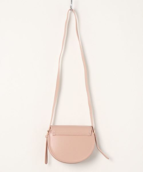 fifth(フィフス)の「ハーフムーンカラーショルダーバッグ(ショルダーバッグ・レディース・ベージュ/ピンク・FREE)」の7枚目の写真