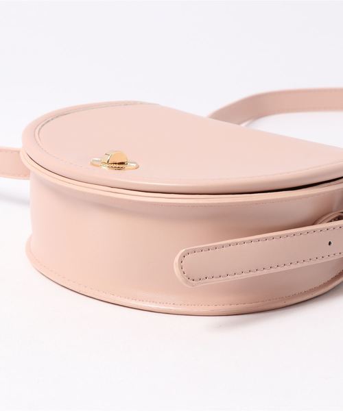 fifth(フィフス)の「ハーフムーンカラーショルダーバッグ(ショルダーバッグ・レディース・ベージュ/ピンク・FREE)」の8枚目の写真