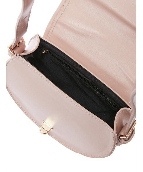 fifth(フィフス)の「ハーフムーンカラーショルダーバッグ(ショルダーバッグ・レディース・ベージュ/ピンク・FREE)」の14枚目の写真