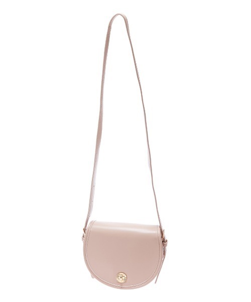 fifth(フィフス)の「ハーフムーンカラーショルダーバッグ(ショルダーバッグ・レディース・ベージュ/ピンク・FREE)」の3枚目の写真