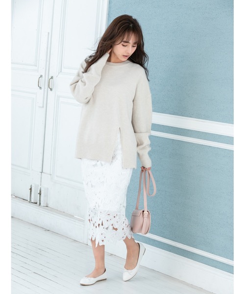 fifth(フィフス)の「ハーフムーンカラーショルダーバッグ(ショルダーバッグ・レディース・ベージュ/ピンク・FREE)」の6枚目の写真