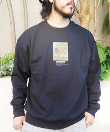 THE MORNING AFTER | [ ART ] VINCENT WILLEM VAN GOGH　SUNFLOWERS SWEAT(スウェット)