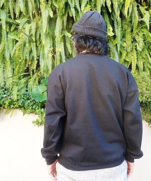 THE MORNING AFTER（ザ モーニング アフター）の「[ ART ] VINCENT WILLEM VAN GOGH　SUNFLOWERS SWEAT（スウェット・メンズ・ホワイト/ブラック・MEDIUM/LARGE）」の6枚目の写真