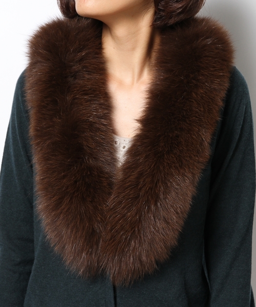 グレースコンチネンタル☆ファーカーディガン グレースコンチネンタル