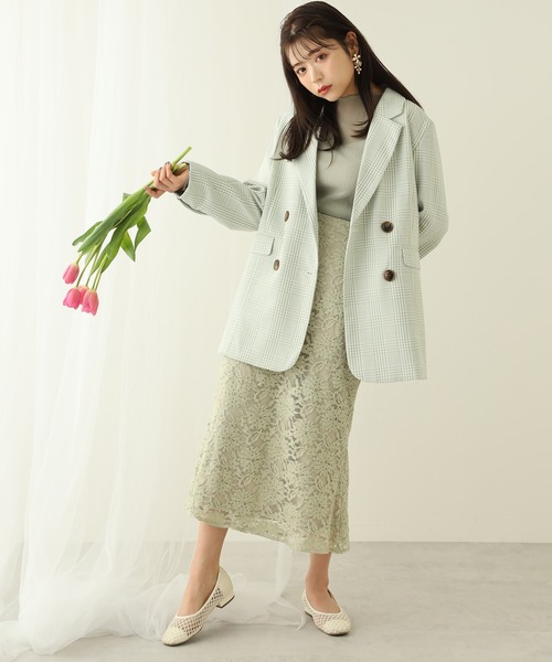 one after another NICE CLAUP（ワンアフターアナザーナイスクラップ）の「プリーツ透けトップス（Tシャツ/カットソー・レディース・グレー/アイボリー/ベージュ・FREE）」の17枚目の写真
