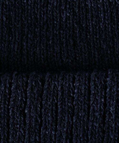 UNITED ARROWS(ユナイテッドアローズ)の「<UNITED ARROWS> PAPER/PO KNIT CAP◆(ニットキャップ/ビーニー・メンズ・ブラック/ダークグレー/ネイビー/オフホワイト・FREE)」の6枚目の写真