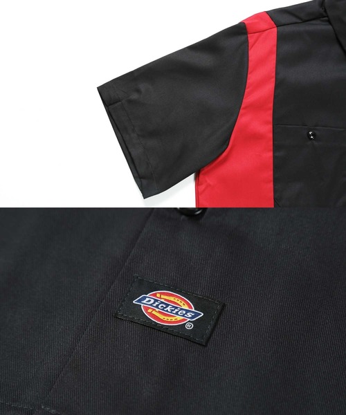 Dickies(ディッキーズ)の「Dickies / ディッキーズ WS508 ショートスリーブ ツートン ワークシャツ / S/S TWO-TONE WORK SHIRT Air Tokyoセレクト(シャツ/ブラウス・メンズ・ブラック系その他/ブラック系その他3/ブラック系その他2・MEDIUM/XX-LARGE/LARGE/X-LARGE/SMALL)」の11枚目の写真