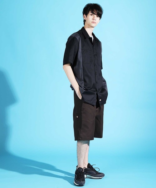 Dickies(ディッキーズ)の「Dickies / ディッキーズ WS508 ショートスリーブ ツートン ワークシャツ / S/S TWO-TONE WORK SHIRT Air Tokyoセレクト(シャツ/ブラウス・メンズ・ブラック系その他/ブラック系その他3/ブラック系その他2・MEDIUM/XX-LARGE/LARGE/X-LARGE/SMALL)」の17枚目の写真