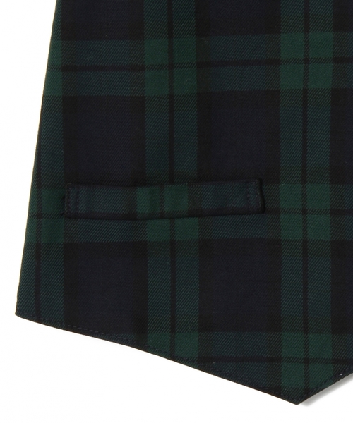green label relaxing（グリーンレーベルリラクシング）の「【95サイズ】コットン チェック ベスト ◆（ベスト・キッズ・その他1・95）」の7枚目の写真