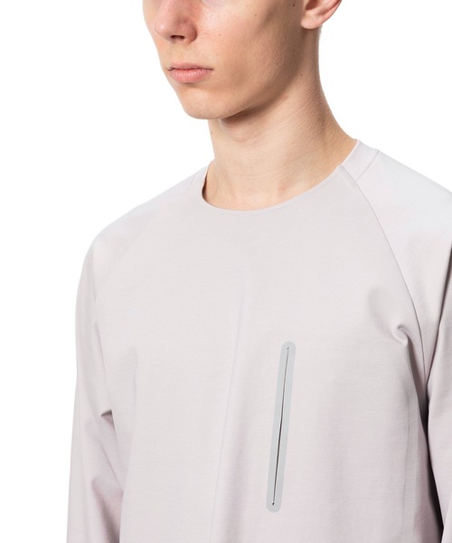 【関税込み】ATTACHMENT グレー クルーネックTシャツ 半袖クルーネックTシャツ【SALE】 MA4013 :メンズ トップス