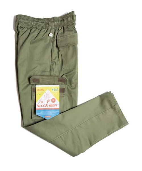 Cookman クックマン シェフパンツ カーゴパンツ イージーパンツ カーキ セットアップ対応商品 カーゴパンツ Cookman クックマン のファッション通販 Zozotown