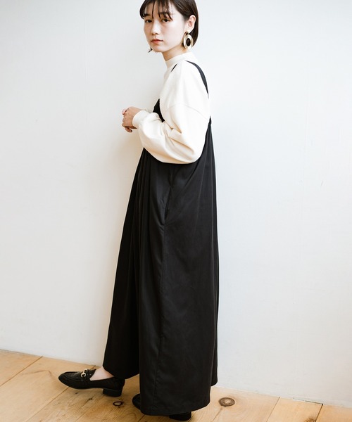 激安セール即納 By Que Made Made 大人のためのたっぷりボリュームサロペット ワンピースみたいに着られる By セール Que Haco ハコ のファッション Me サロペット オーバーオール サロペット オーバーオール Centuria Ec