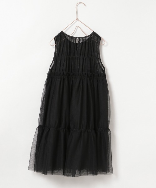 LOWRYS FARM(ローリーズファーム)の「チュールNSティアードワンピース 918899(ワンピース・キッズ・ブラック/ピンク・MEDIUM/LARGE/X-LARGE)」の8枚目の写真