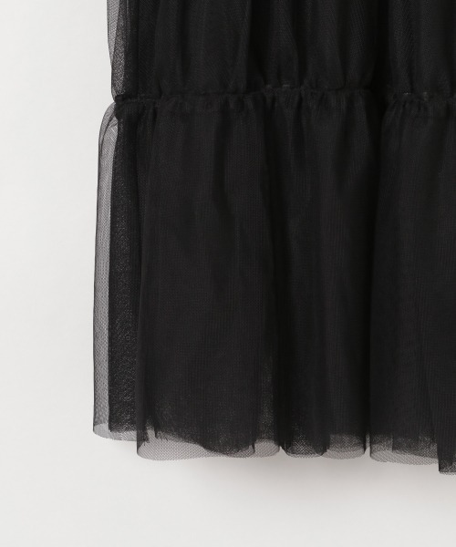 LOWRYS FARM(ローリーズファーム)の「チュールNSティアードワンピース 918899(ワンピース・キッズ・ブラック/ピンク・MEDIUM/LARGE/X-LARGE)」の11枚目の写真